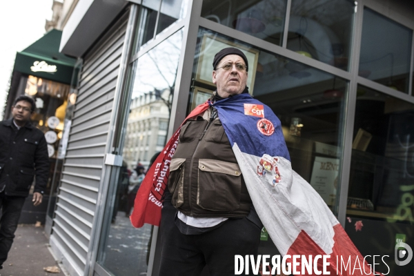 Manifestation contre la réforme des retraites