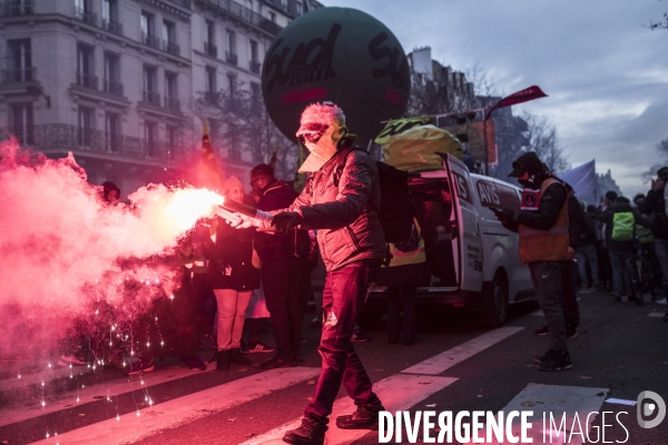 Manifestation contre la réforme des retraites