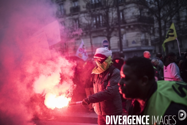 Manifestation contre la réforme des retraites