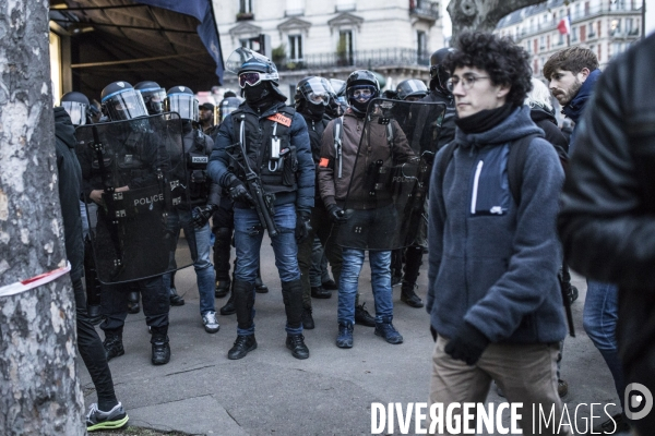 Manifestation contre la réforme des retraites