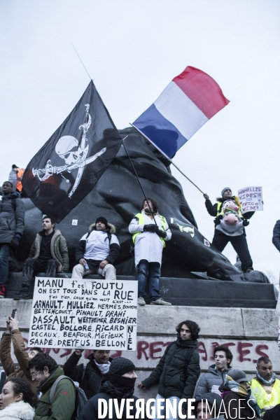 Manifestation contre la réforme des retraites