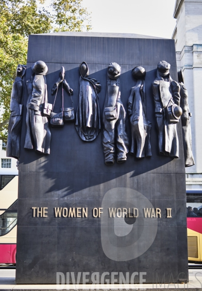Mémorial, les femmes de la seconde guerre mondiale,  à Londres
