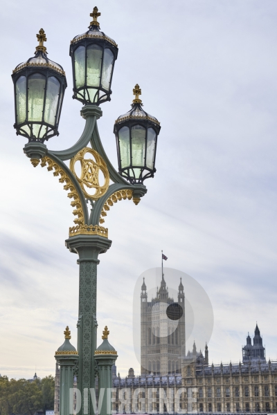 Palais de Westminster -   Westminster Bridge  à Londres