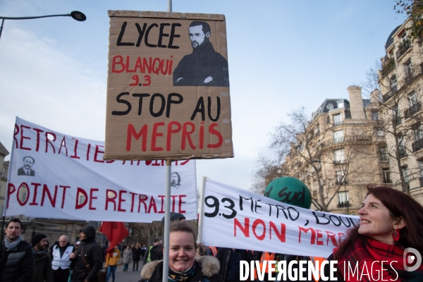 10/12/2019 - Marche contre la réforme des retraites