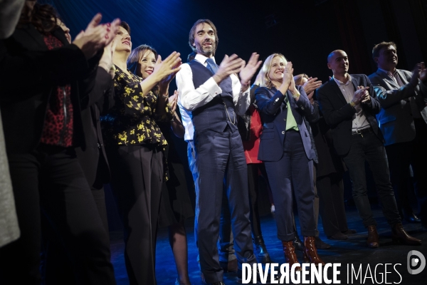 Meeting de Cédric Villani au Trianon.