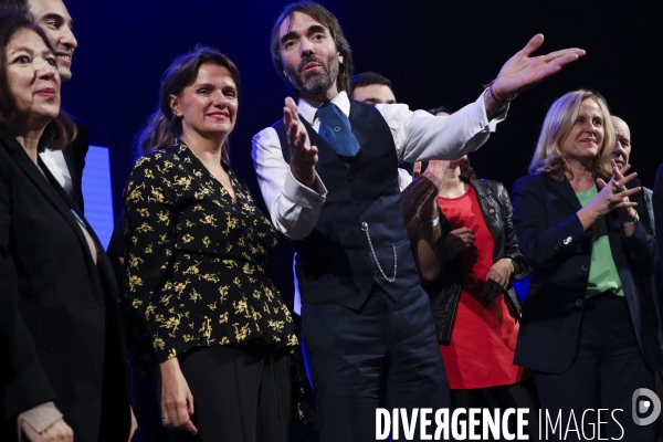 Meeting de Cédric Villani au Trianon.