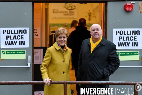 Vote de Nicola Sturgeon, Premier ministre d Ecosse.