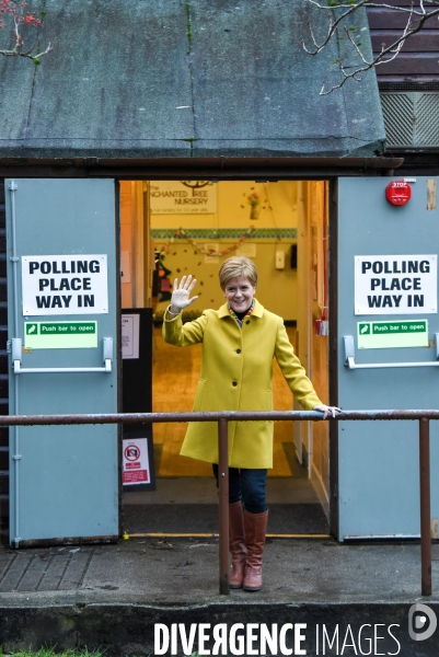 Vote de Nicola Sturgeon, Premier ministre d Ecosse.