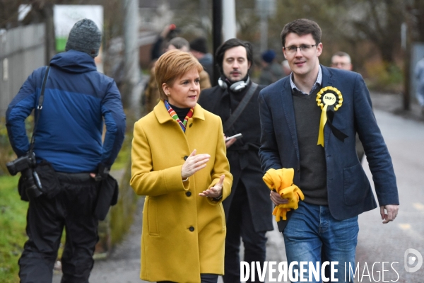 Vote de Nicola Sturgeon, Premier ministre d Ecosse.