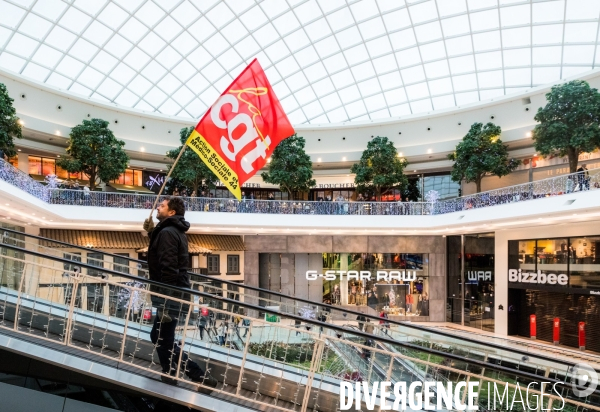 Blocages contre la réforme des retraites à Nantes