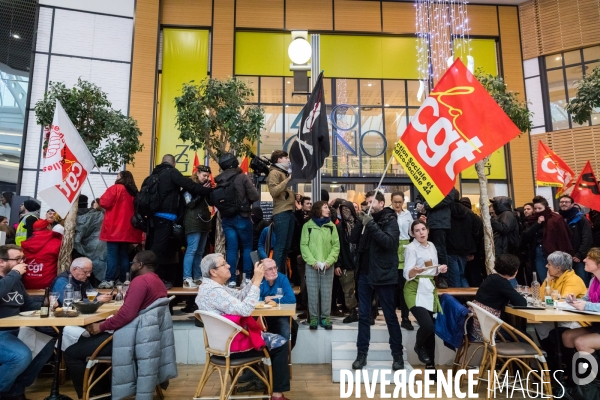 Blocages contre la réforme des retraites à Nantes