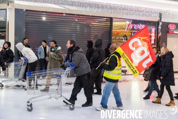 Blocages contre la réforme des retraites à Nantes