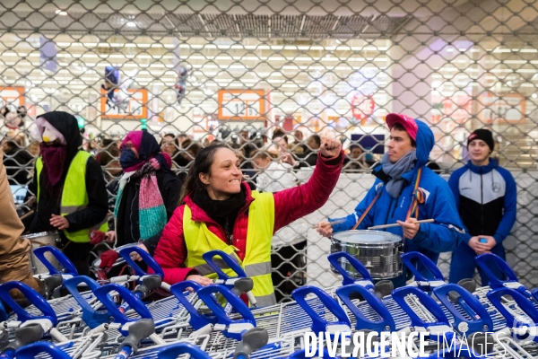 Blocages contre la réforme des retraites à Nantes