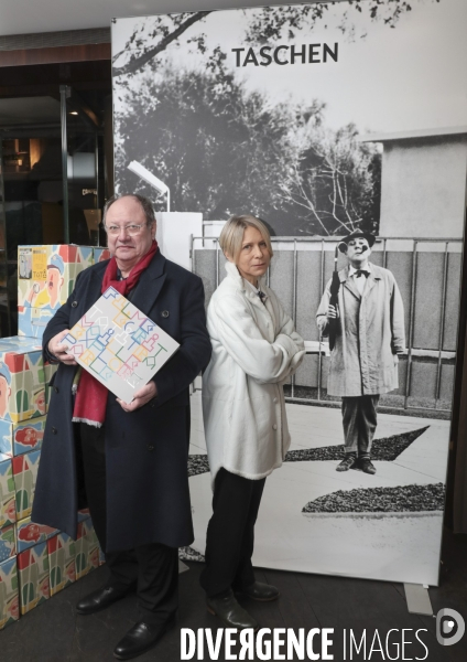 Macha makeieff et jerome deschamps fetent chez taschen la parution de l integrale tati