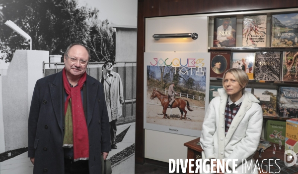 Macha makeieff et jerome deschamps fetent chez taschen la parution de l integrale tati