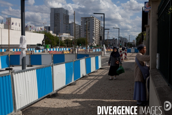 Grand Paris, les grands travaux de la ligne 15 à Vitry-sur-Seine, Val-de-Marne