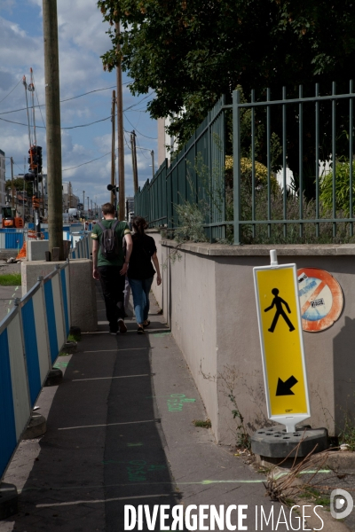 Grand Paris, les grands travaux de la ligne 15 à Vitry-sur-Seine, Val-de-Marne