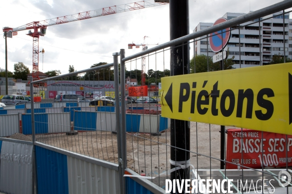 Grand Paris, les grands travaux de la ligne 15 à Vitry-sur-Seine, Val-de-Marne