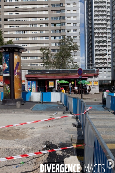 Grand Paris, les grands travaux de la ligne 15 à Vitry-sur-Seine, Val-de-Marne