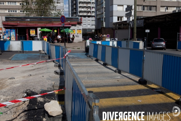 Grand Paris, les grands travaux de la ligne 15 à Vitry-sur-Seine, Val-de-Marne