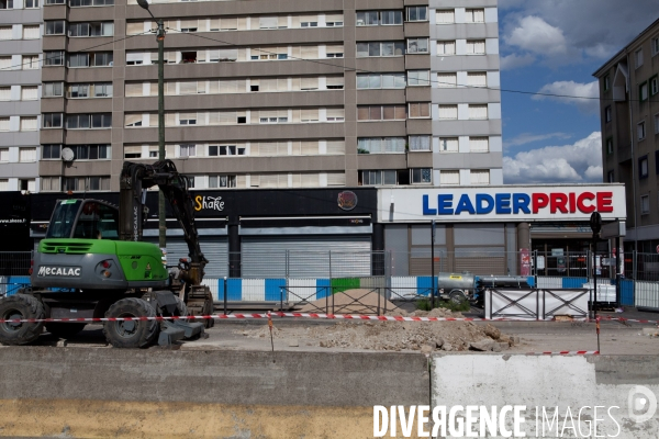 Grand Paris, les grands travaux de la ligne 15 à Vitry-sur-Seine, Val-de-Marne