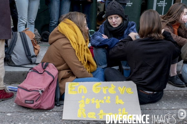 10.12.2019 : seconde journée de mobilisation contre la réforme des retraites.