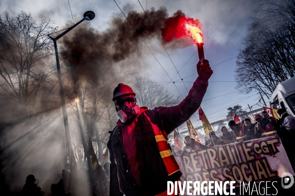 10.12.2019 : seconde journée de mobilisation contre la réforme des retraites.