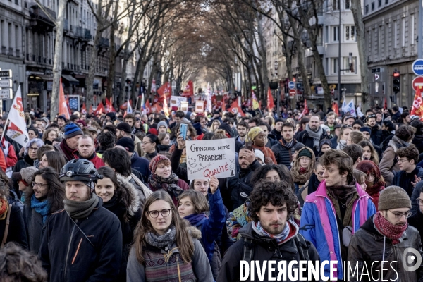 10.12.2019 : seconde journée de mobilisation contre la réforme des retraites.