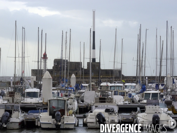 Illustration le Havre dans le vent