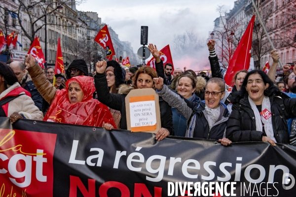 Mobilisation contre la réforme des retraites