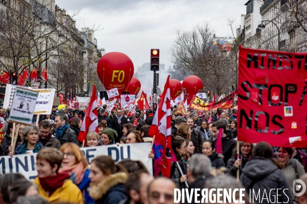 Mobilisation contre la réforme des retraites