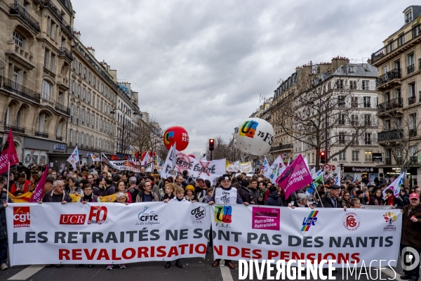 Mobilisation contre la réforme des retraites