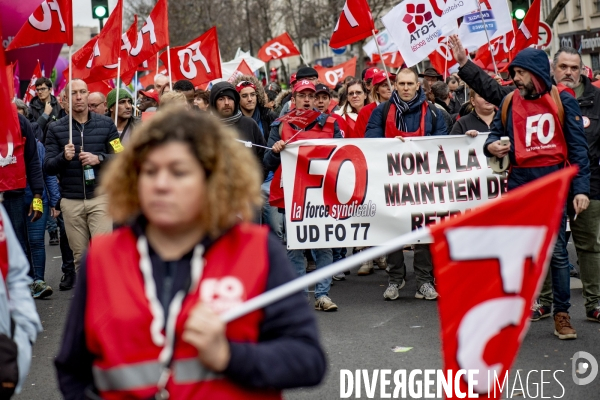 Mobilisation contre la réforme des retraites