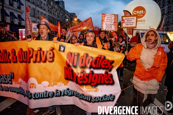 Mobilisation contre la réforme des retraites