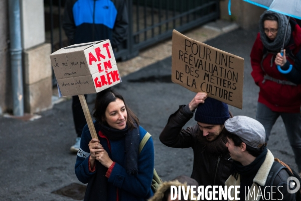 Manifestation contre la réforme des retraites à Nantes