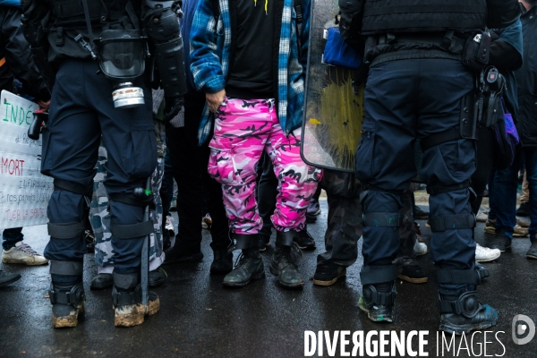 Manifestation contre la réforme des retraites à Nantes