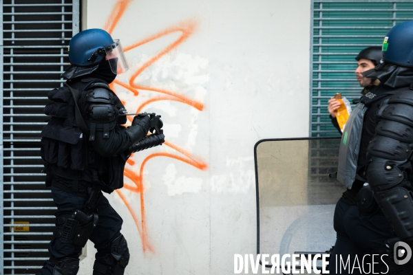 Manifestation contre la réforme des retraites à Nantes