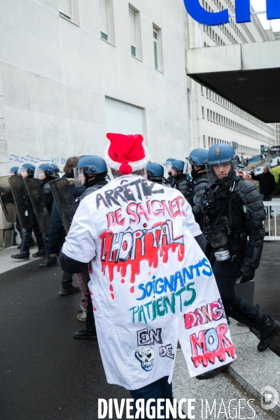 Manifestation contre la réforme des retraites à Nantes