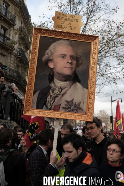 Manifestation contre la réforme des retraites le 17 Décembre 2019 à Paris