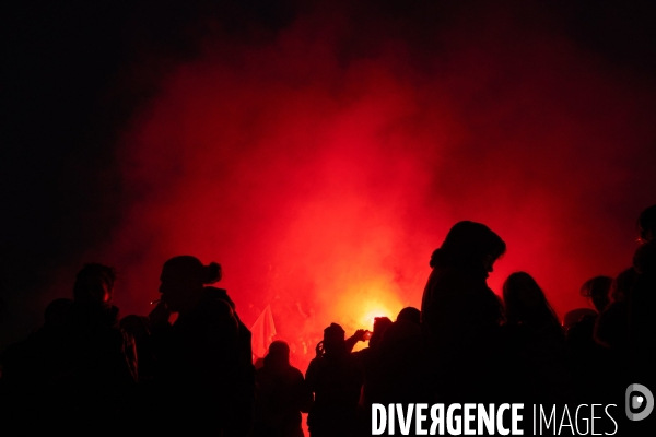 Manifestation contre la réforme des retraites le 17 Décembre 2019 à Paris