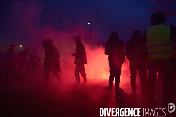 Manifestation contre la réforme des retraites le 17 Décembre 2019 à Paris