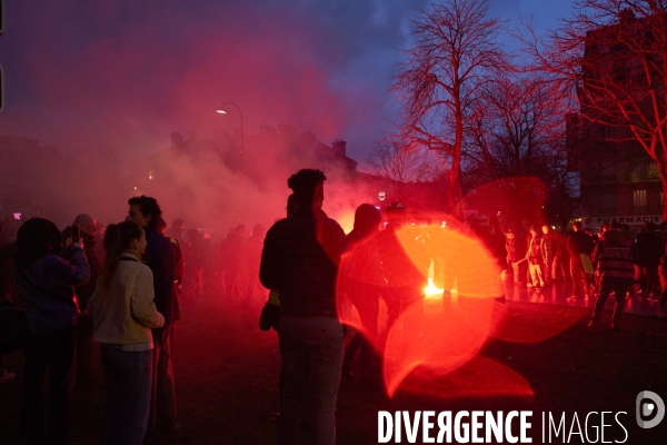 Manifestation contre la réforme des retraites le 17 Décembre 2019 à Paris