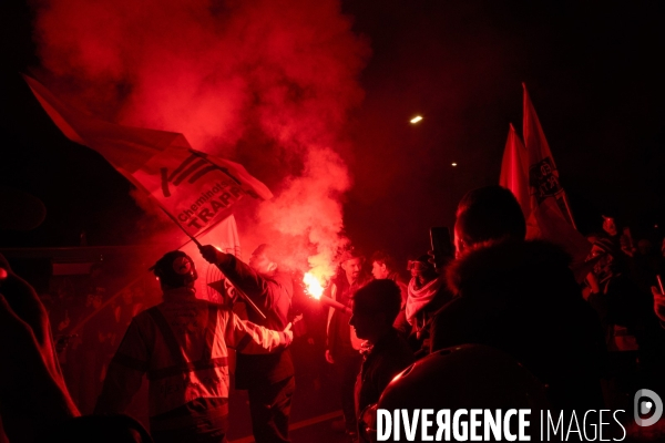 Manifestation contre la réforme des retraites le 17 Décembre 2019 à Paris