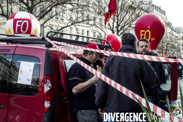 17.12.2019, Paris - Manifestation contre la reforme des retraites