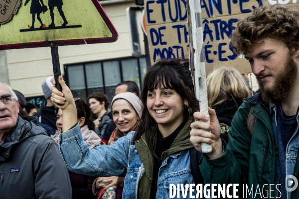 17.12.2019, Paris - Manifestation contre la reforme des retraites