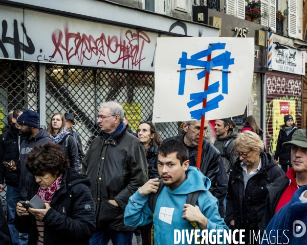 17.12.2019, Paris - Manifestation contre la reforme des retraites