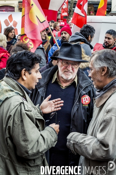 17.12.2019, Paris - Manifestation contre la reforme des retraites