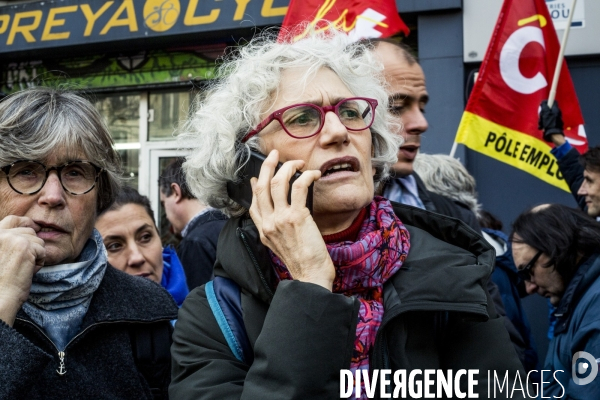 17.12.2019, Paris - Manifestation contre la reforme des retraites