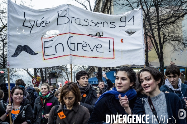 17.12.2019, Paris - Manifestation contre la reforme des retraites