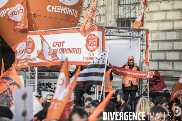 Manifestation contre la réforme des retraites